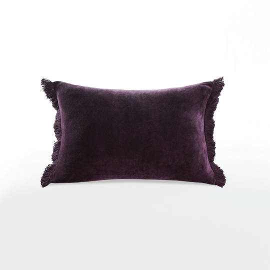 MM Linen - Sabel Cushions - Plum
